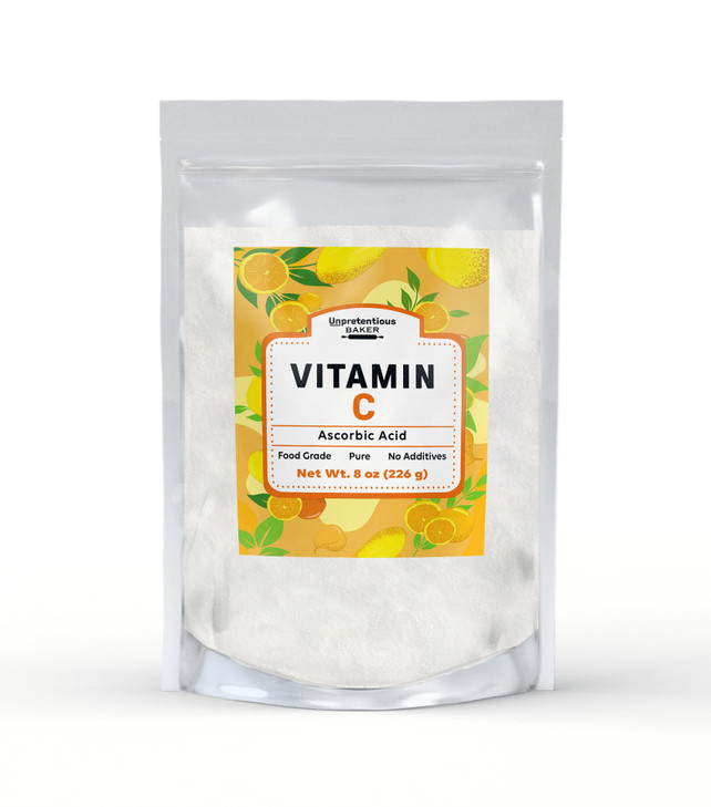 Unpretentious Vitamin C Powder Baker Ascorbic Acid, Resealable Bag (8 Ounce)