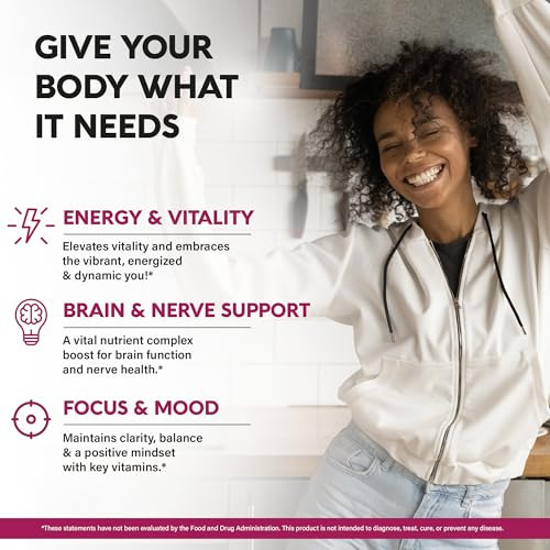 USDA Organic Vitamin B-Complex B5 Pantothenic Acid | B12 Methylcobalamin | B1 Thiamine | B6 Pyridoxine | B7 Biotin | B9 Folic | B3 Niacinamide - B Co