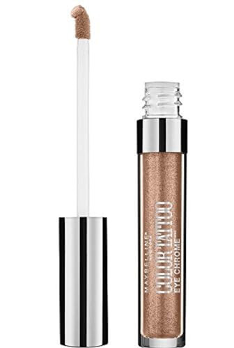 Maybelline New York Color Tattoo Eye Chrome Eyeshadow, Bronze Sheen, 0.11 fl. oz.