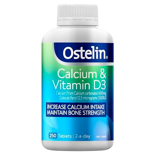 Ostelin Vitamin D Plus Calcium x 250 Tablets