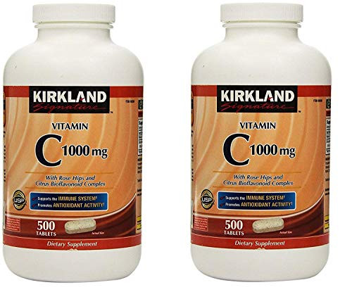 Kirkland Vitamin C with Rose Hips and Citrus Bioflavonoid Complex (1000 mg)