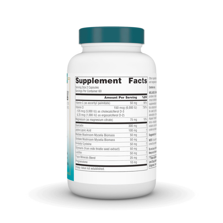 Source Naturals Wellness D-mmunity, Bio-Aligned Vitamin D Immune Formula, Supports Optimal Absorption and Utilization* - 120 Vegetarian Capsules