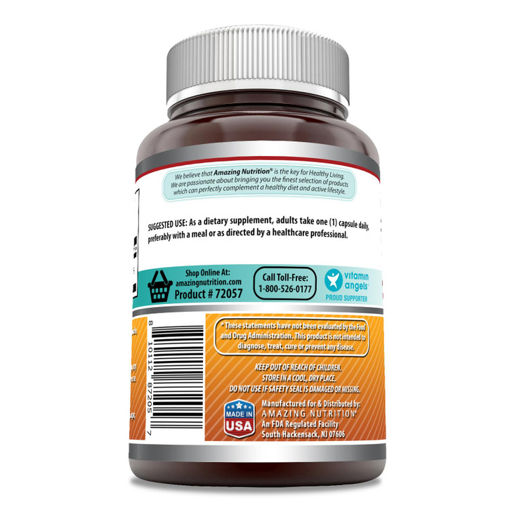 Amazing Formulas Riboflavin (Vitamin B2) Supplement |100 Mg Per Serving | 120 Capsules | Non-GMO | Gluten Free | Made in USA
