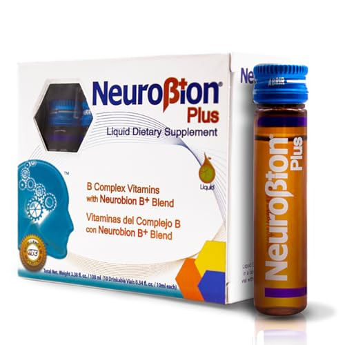 Neurobion Plus Liquid Dietary Supplement B Complex 10 Vials