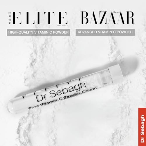 Dr Sebagh - Vitamin C Powder Cream [CLINICALLY PROVEN RADIANCE] - Vitamin C Cream for Face - Glow Boosting Skincare - Vitamin C Cream for Dark Spots,