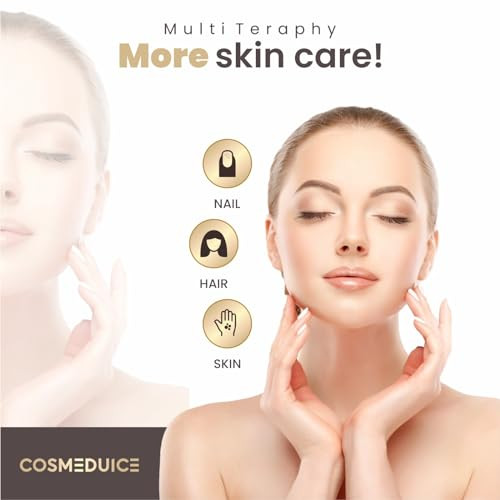 COSMEDUICE Jamaican Black Castor Oil - Castor Oil for Hair Growth - Organic Cold Pressed Glass Bottle (2.02 fl. oz)