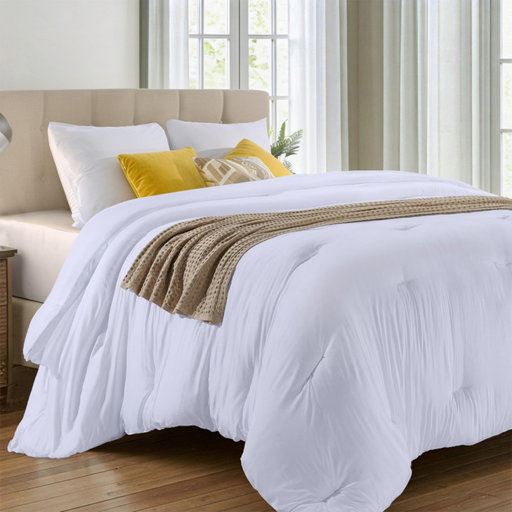 Utopia Bedding Comforters Queen Size, All Season Duvet Insert, Down Alternative Queen Comforter with Corner Tabs, Machine Washable Bed Comforter 88 x
