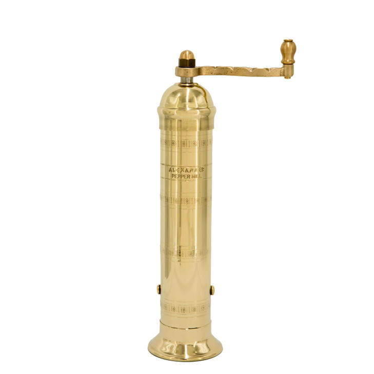 Alexander Home The Original European Mill (Brass, 9-Inch Pepper)