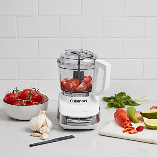 Cuisinart Core Custom 4-Cup Mini Chopper, Mini Food Processor Chops and Grinds with Auto-Reversing Stainless Steel SmartPower Blade, Dishwasher-Safe