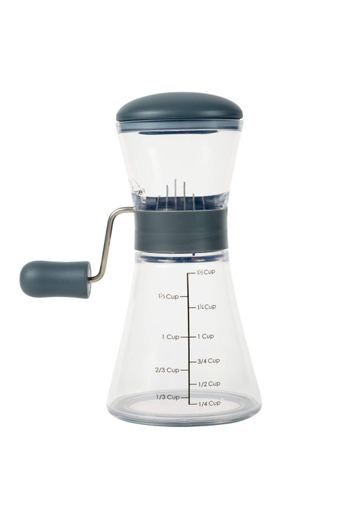 Prepworks by Progressive Nut Chopper with Non-Skid Base, Gray