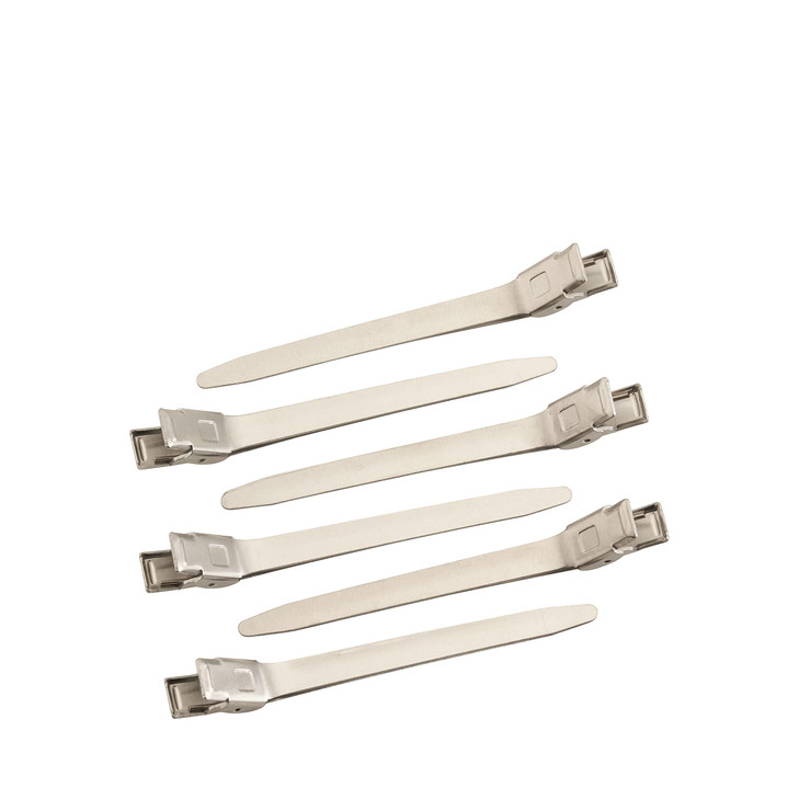 Goody Aluminum Sectioning Clips - 6 CT, Silver