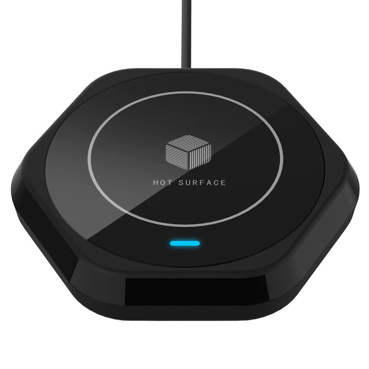 Coffee Mug Warmer: Smart Beverage Heating Plate Candle Wax Cup Warmer Electric Thermostat Coaster for Hot Coffee Milk Tea Water Cocoa Desk Home Offic