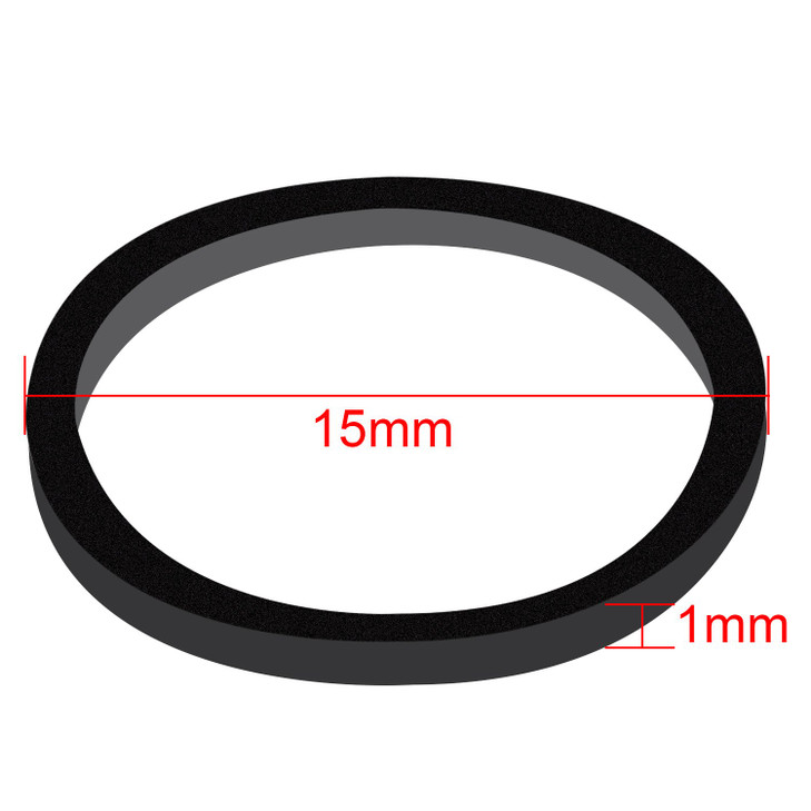 Hicarer 1000 pcs Mini Rubber Hair Bands 1/2" Soft Elastic Bands for Woman Hair Braids Ponytails & Beards Small Dreadlocks, Wedding Hairstyle and More