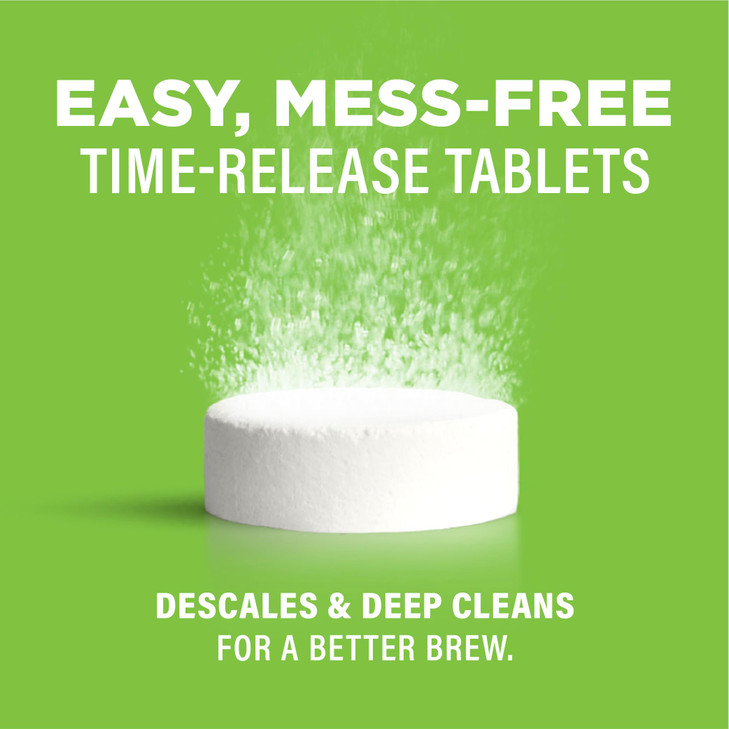 Affresh Coffee Maker Cleaner, Works with Multi-cup and Single-serve Brewers, 3 Tablets