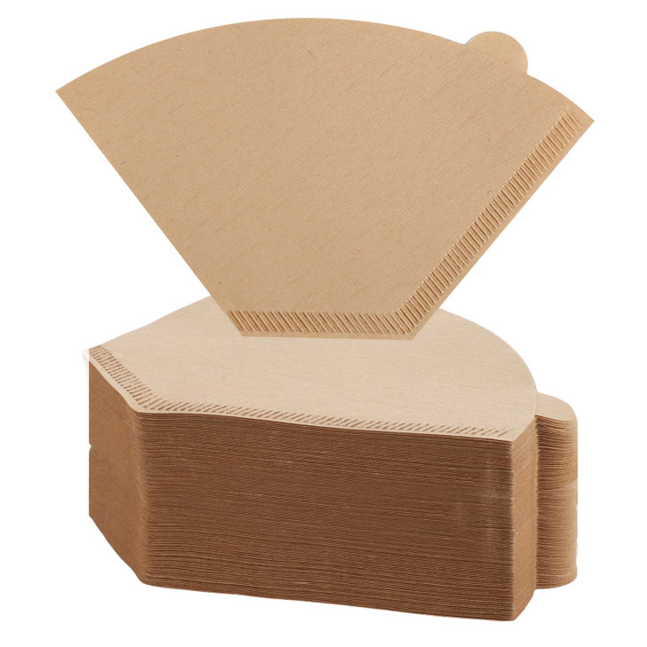 200 Count Coffee Filter #2, 2 Coffee Filters Cone Unbleached Disposable Coffee Filters 2 Cone Paper Fits for Drip and Compatible with Pour Over Coffe