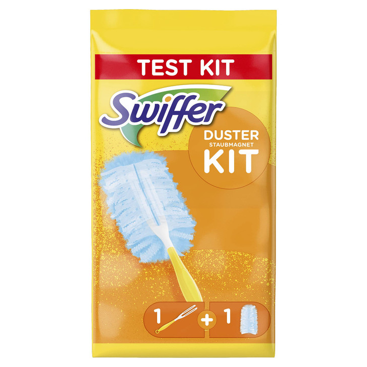 Swiffer Duster Kit with Handle and Refill Duster, 1 Unit