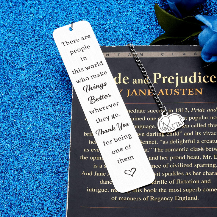 Appreciation Gifts for Women, Valentines Day Gifts for Coworkers, Office Going Away Farewell Retirement Gift for Women, Inspirational Bookmark for Co