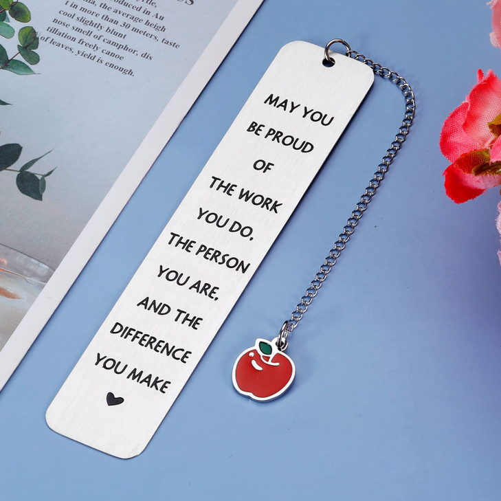 End of The Year Teacher Gifts Teachers Appreciation Gifts from Students Thank You Gift Back to School Supplies Bookmarks for Teachers Christmas Valen