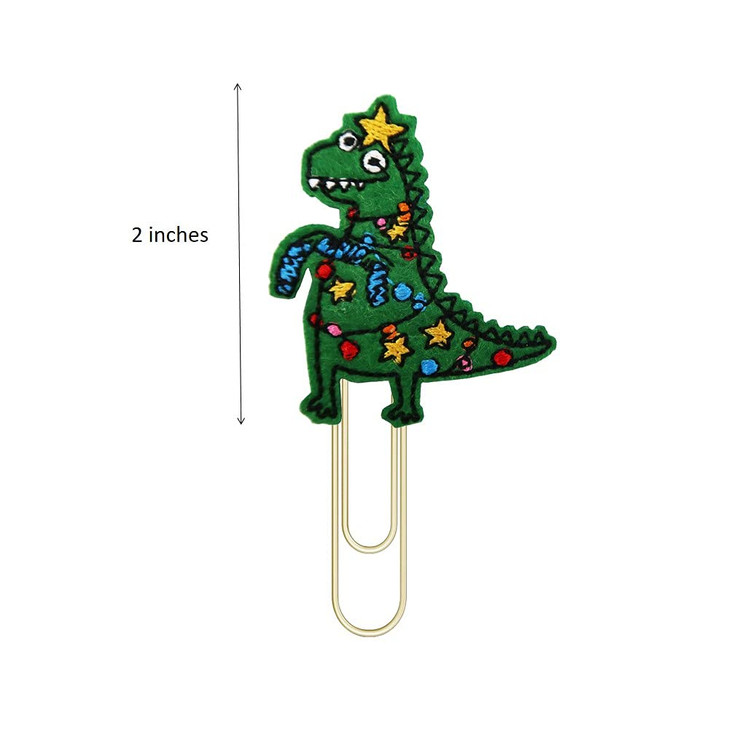 ReelFun Tree Rex Planner Paper Clips, Bookmark, Back to School Supplies