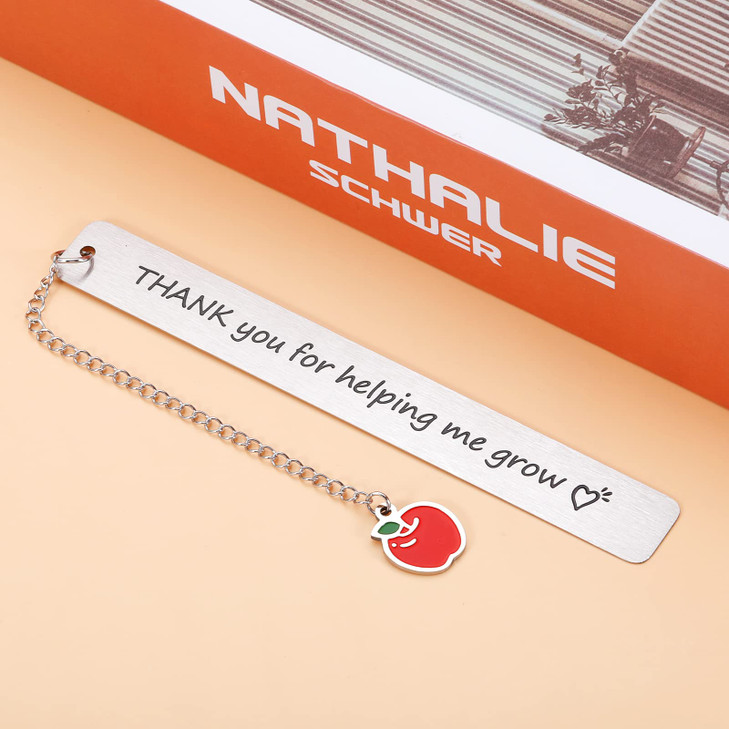 Teacher Valentines Day Gifts Teacher Appreciation Gifts for Teacher, Thank You Bookmark Gifts for Teacher Mentor Tutor Graduation Teachers Day Birthd