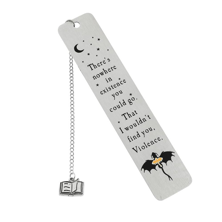 Engraved Black Dragon Stainless Steel Book Mark - Dark Metal Bookmarks Reading Marks Book Lovers Collections School Supplies Gifts for Friends Teache