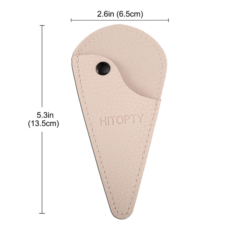 HITOPTY Embroidery Scissors Sheath, Small Scissors Case for Storing Regular Sewing Crafting Threading Scissors  2 Pieces White Cover