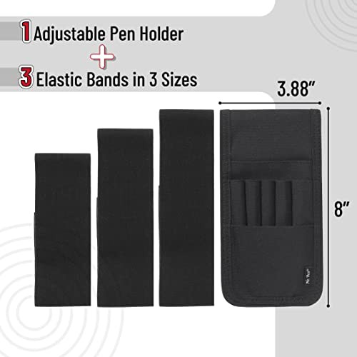 Mr. Pen Adjustable Elastic Pen Holder for Notebooks, Planners and Journals
