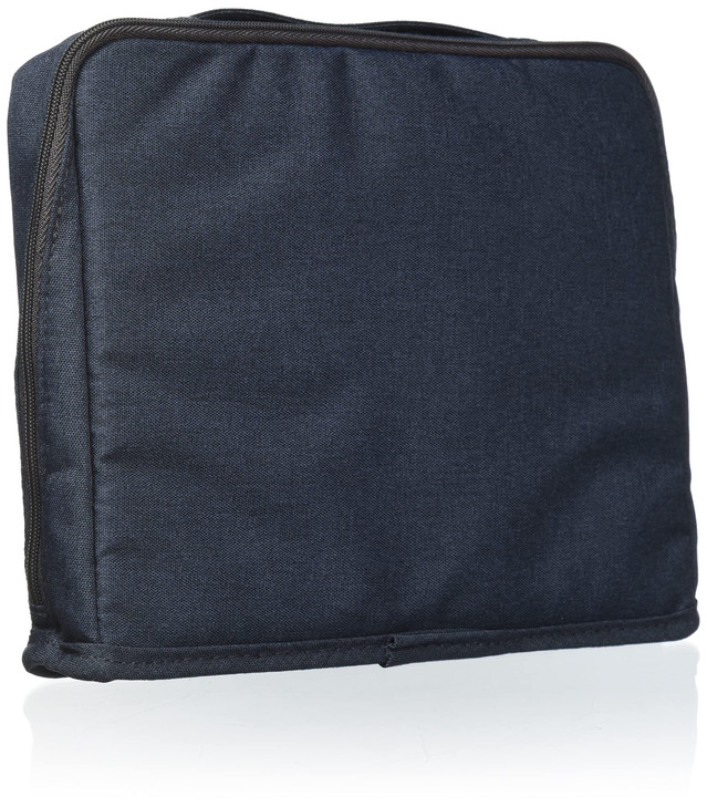 KOKUYO Pencil Case Pouch, Haco-Biz Standing Pen Pouch Bag, Foldable Stand up Pencil Holder Organizer, Large Capacity Portable Pencil Box for School S