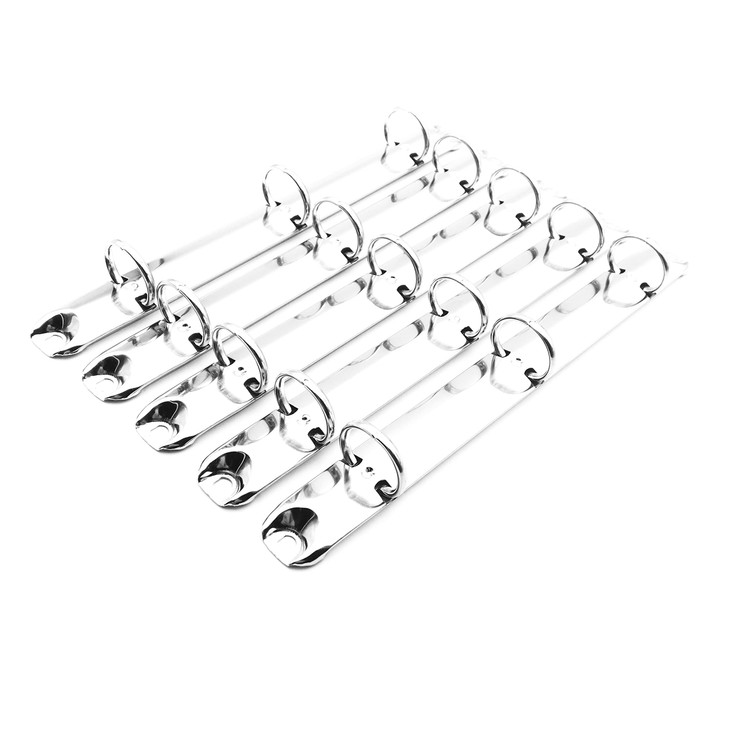 Shuokecrafts 5Pack A5,Half Letter, Filebinder System Ring Binder Mechanism,3 O Rings,1 inch Capacity, Loose Leaf Binding Spines Combs for Organizers