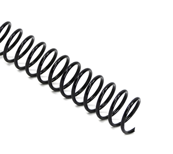 Rayson 7.9mm Plastic Spiral Coil Binding 3:1 Pitch, 5/16inch, 40 Sheets Capacity Black Coil Binding Spines - Versatile for Office and Educational Tas