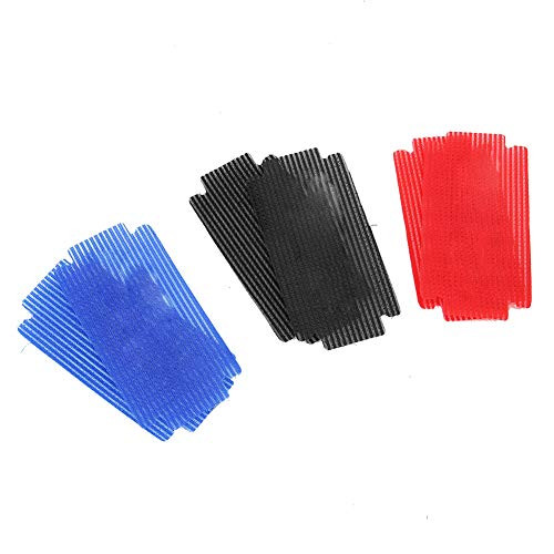 3 Pairs of Fringe Hair Grip Pad Hair Holding Stickers Hair Fixed Accessories for Barber Salon and Girl