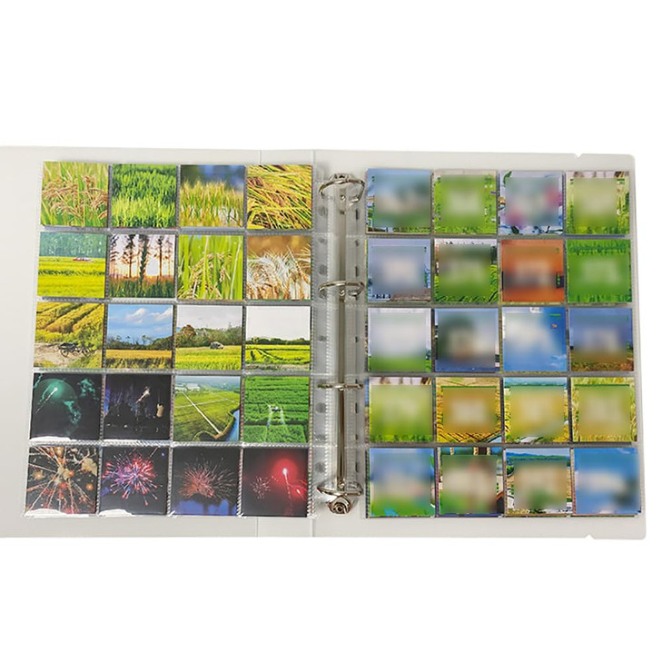 20 Sheets 20 Pocket Coin Collecting Binder Sheets Top Loading Photo Sleeves Stamp Collection Album Pages Cardboard Coin Holder Sleeves Small Binder C