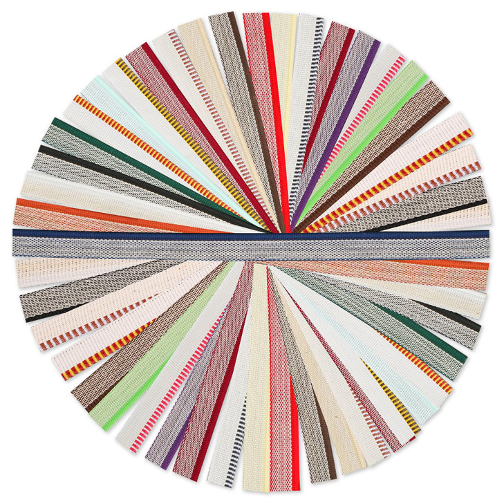 48pcs Book Binding Headbands, 11.8x0.5inch 24 Colors Book Headband Book Binding Cotton Book Binding Cloth Set for Bookbinding Beginners Book Repair B