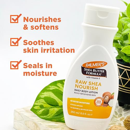 Palmer's Shea Formula Raw Shea Body Lotion, 8.5 Ounces