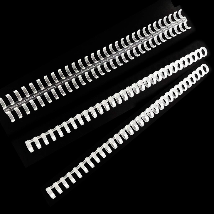 Honbay 10PCS Plastic 30-Hole Loose Leaf Binder Ring for Home and School