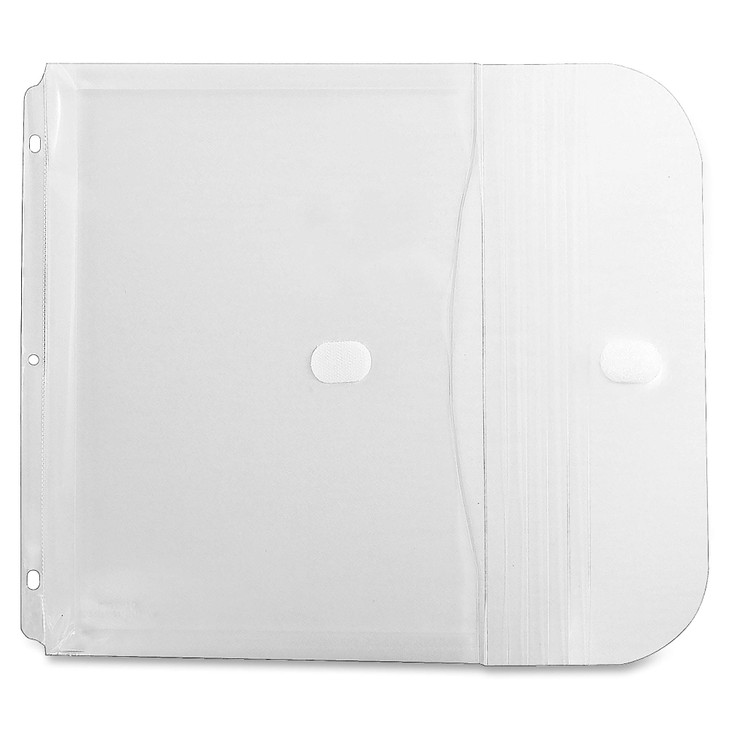 C-Line Poly Binder Pockets, 9.25 x 11.5, Clear, 5/Pack