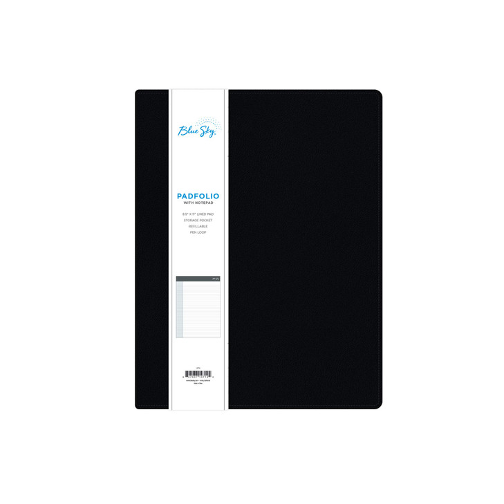 Blue Sky Professional Padfolio: Comprehensive Portfolio and Efficient Document Organizer, Ideal Business Accessory for Modern Professionals, 9.5" x 1