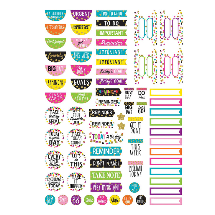 Teacher Created Resources Confetti Lesson Planner (TCR2152)