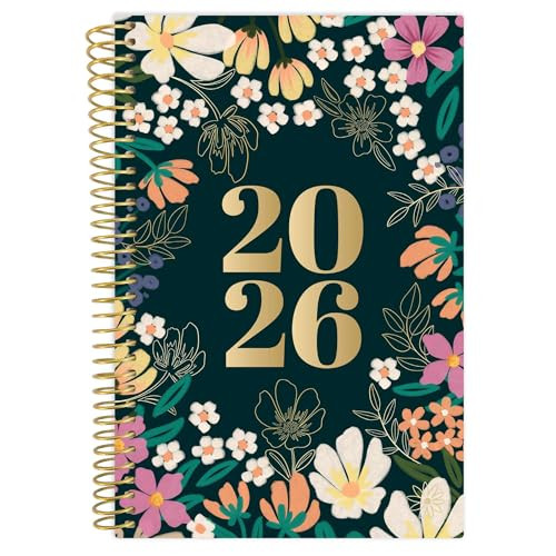 bloom daily planners 2026 Pocket Planner - 4 x 6 - (January 2026 - December 2026) - MINI Weekly/Monthly Agenda Organizer & Calendar Book - Blooming