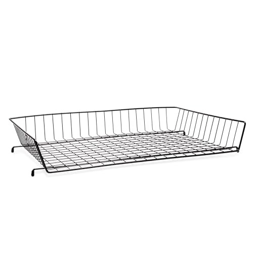 Ruby Paulina 11x17 Wire Basket Desk Tray Black