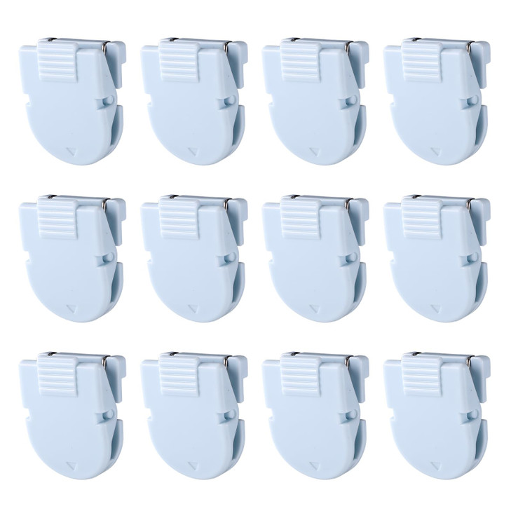 BOXOB 12pcs Cubicle Clips, Cubicle Hooks for Fabric Walls Accessories Panel Picture Hangers Pins for Hanging Photos Frame Office Notes Memos Messages