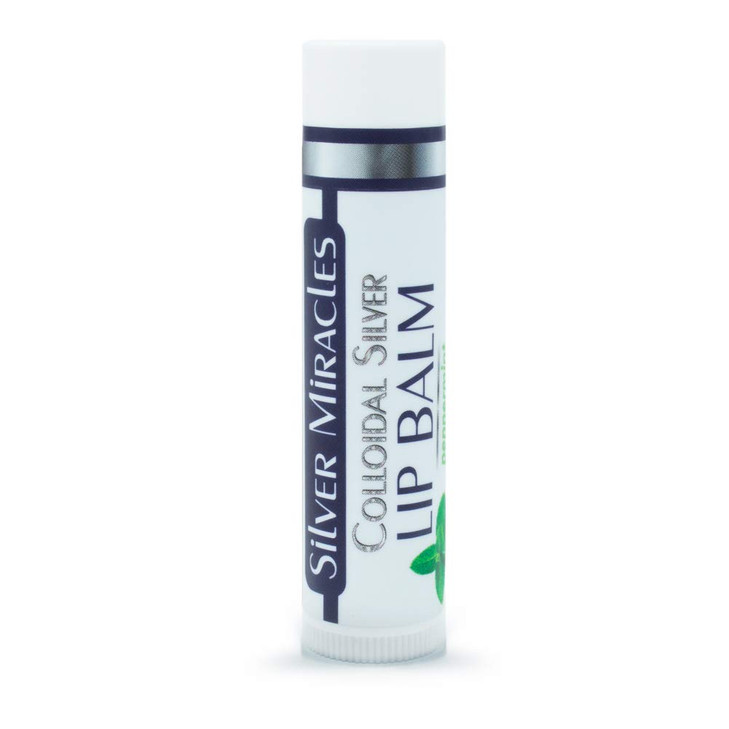 Silver Miracles Colloidal Silver Peppermint Lip Balm (1)