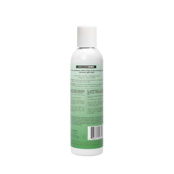 EDEN BodyWorks Peppermint Tea Tree Conditioner | 8 oz | Refresh & Soothe Scalp, Moisturize & Detangle Hair - Packaging May Vary