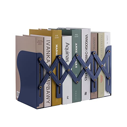 MSDADA Adjustable Bookends, Book Ends for Heavy Books, Expandable Book Organizer for Desk, Shelf, Office, School, for 6 7 8 9 10 11-15 Boys and Girls