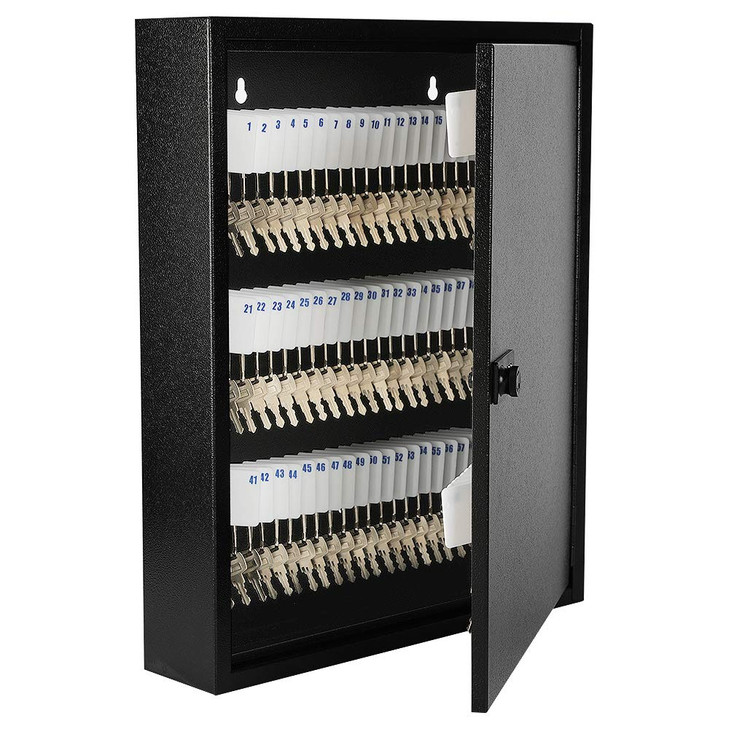 KYODOLED 100Keys Key Cabinet Organizer, Key Lock Box Wall Mount with Code, Large Keys Storage Combination Lock Box for Home, Office, Business Managem