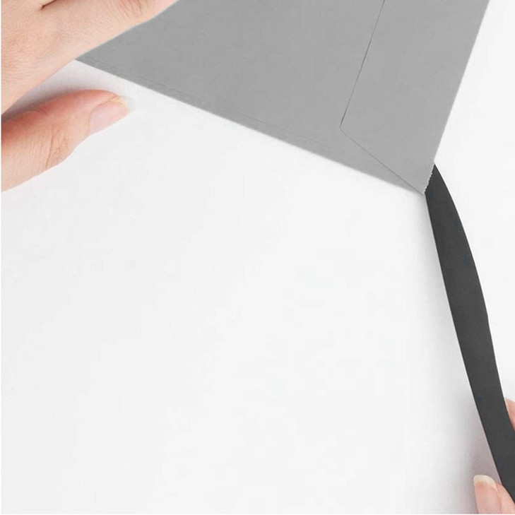 ALLEX Letter Opener Black Yellow 6.7" Sword Envelope Opener Knife, Japanese Stainless Steel Blade [Non-Stick Fluorine Coating], Mail Opener Paper Kni