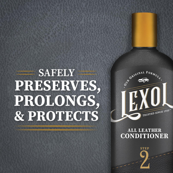 Lexol All Leather Conditioner for Car Seats and Interiors, Couches and Furniture, Shoes and Boots, Bags and Jackets, Baseball Gloves and Horse Saddle
