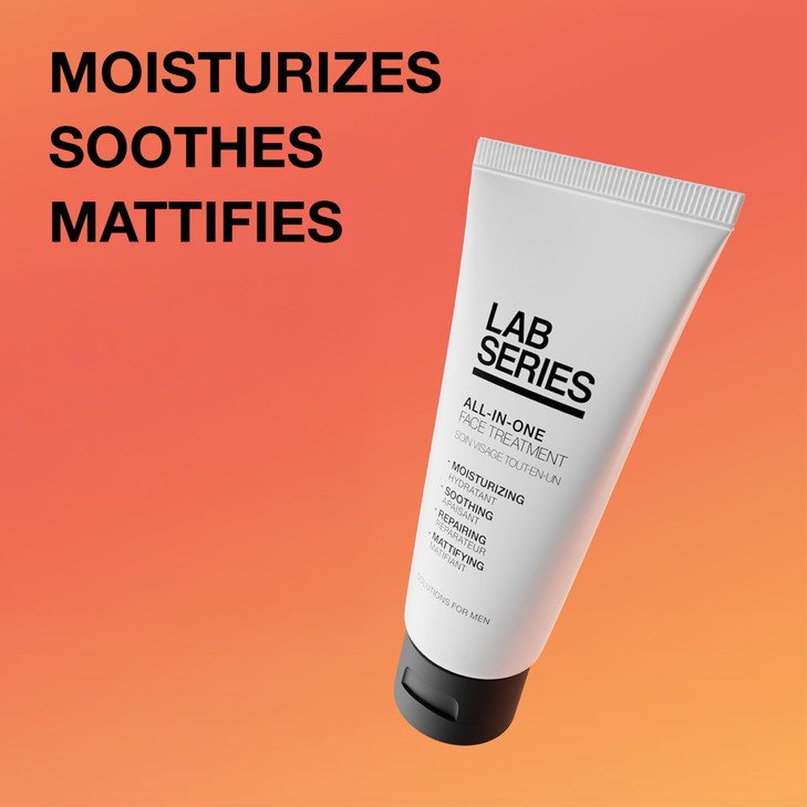 Lab Series Men's All-In-One Face Treatment - Face Moisturizer for Fine Lines & Wrinkles- Facial Lotion Skin Care for Men - With Hyaluronic Acid, 1.7