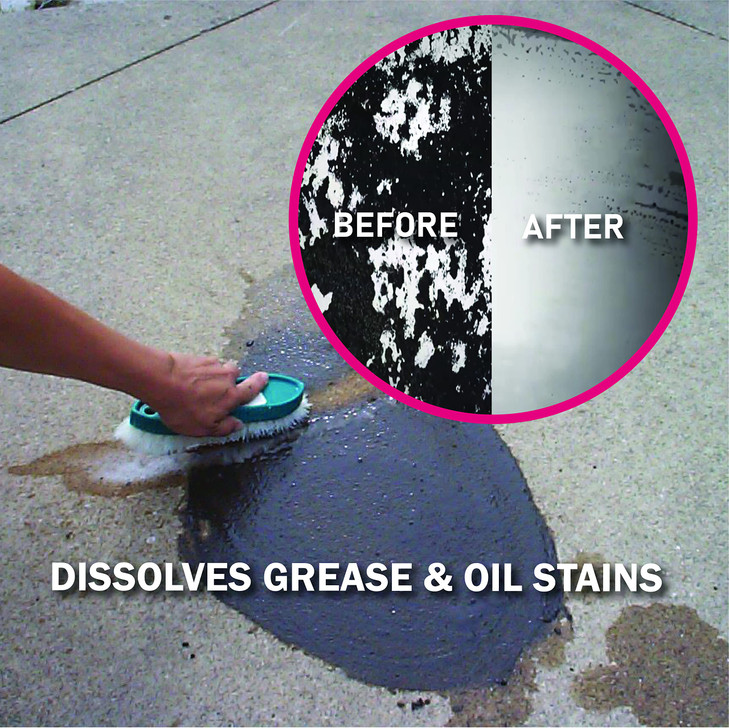 Oil Eater Original 1 Gallon Cleaner, Degreaser - Dissolve Grease Oil and Heavy-Duty Stains  Professional Strength