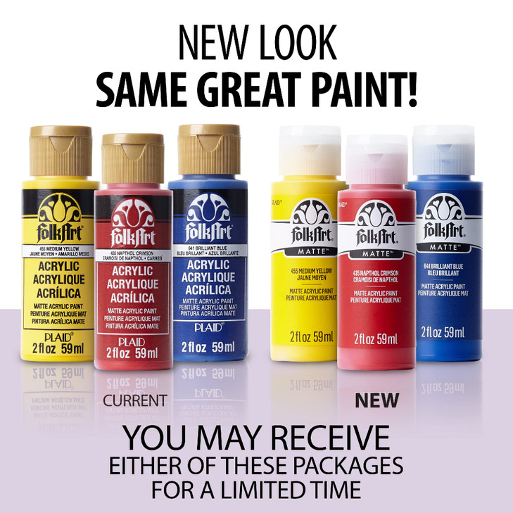 FolkArt Acrylic Paint in Assorted Colors (2 oz), 515, Vintage White